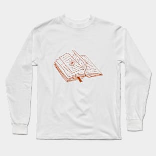 Mystic & Celestial Book Of Spells Long Sleeve T-Shirt